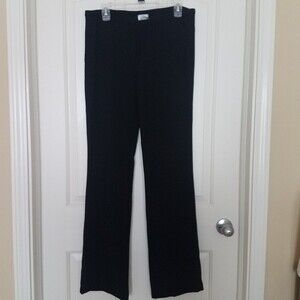 NWT Rozae Nichols Black Straight Leg Dress Pants Trousers Size 8